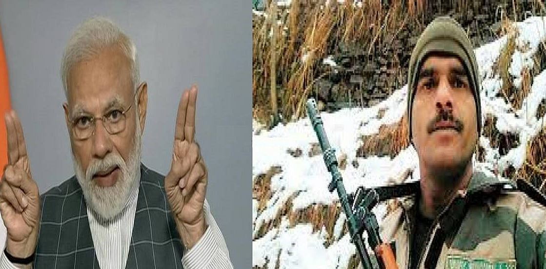 Asli fauji dents nakli nationalist’s mask