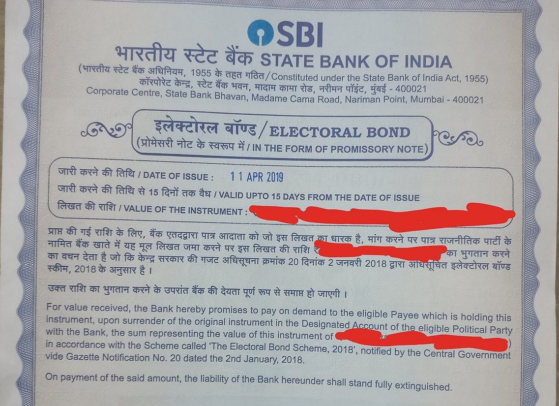 SBI issued electoral bonds worth ₹5,029 crore till May 4, reveals RTI reply