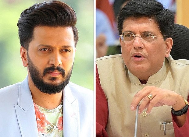 Riteish points out Piyush Goyal’s untrue statement says it’s wrong to accuse someone who can’t defend himself