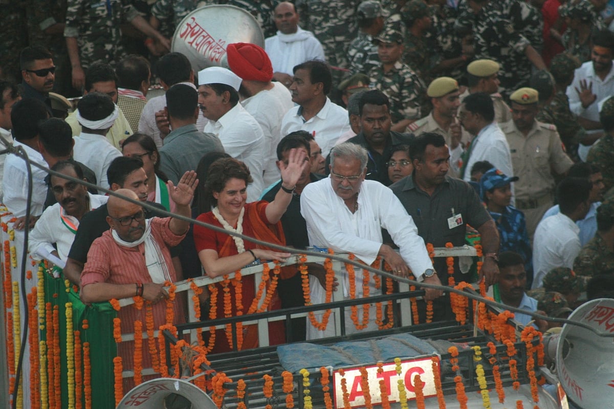 Priyanka steps down from roadshow in Varanasi to save a man  