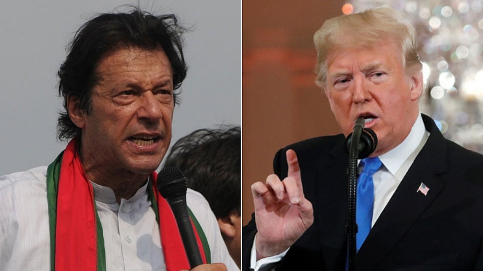 Pakistani PM Imran Khan and US President Donald Trump (Social Media)