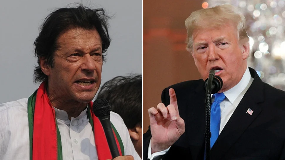 Pakistani PM Imran Khan and US President Donald Trump (Social Media)