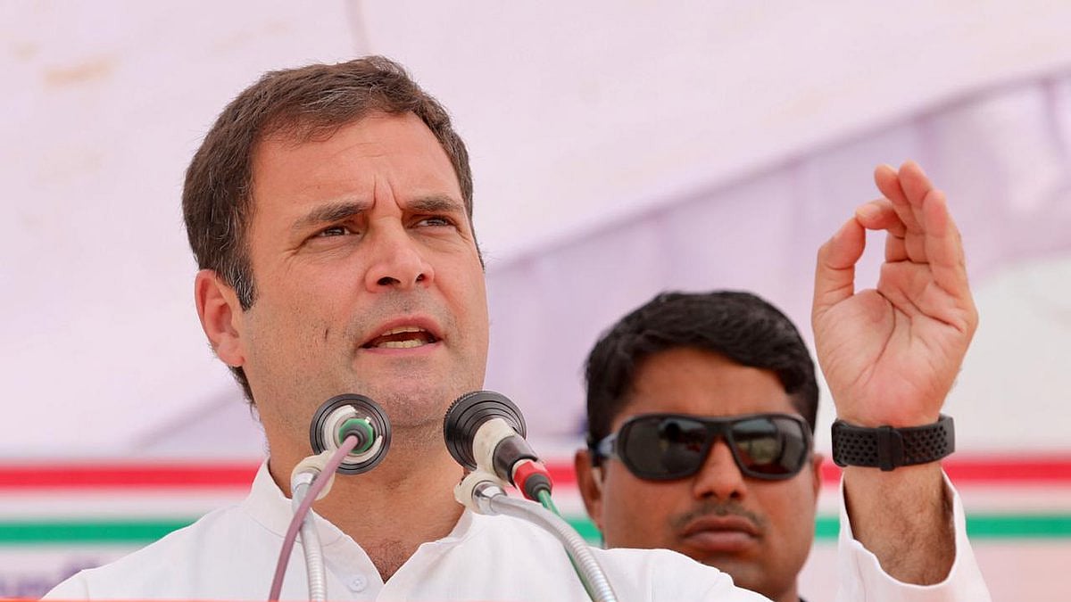 Congress President Rahul Gandhi