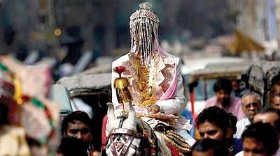 Dalit groom prevented from entering temple in Amroha, Uttar Pradesh 
