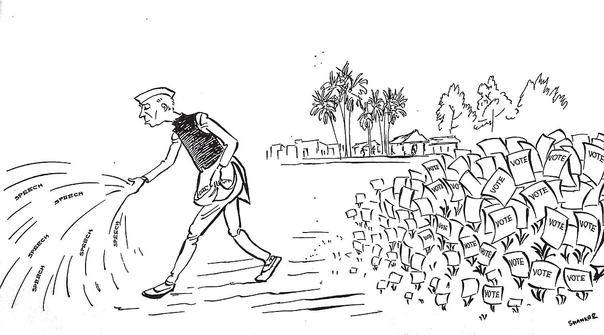 Small men, narrow minds, petty principles: Nehru in 1951 on communalism