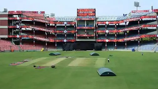 Feroz Shah Kotla cricket stadium.