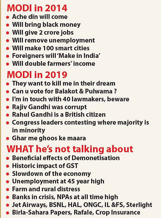 The PM sounds like a petulant schoolboy as he seeks a fresh mandate