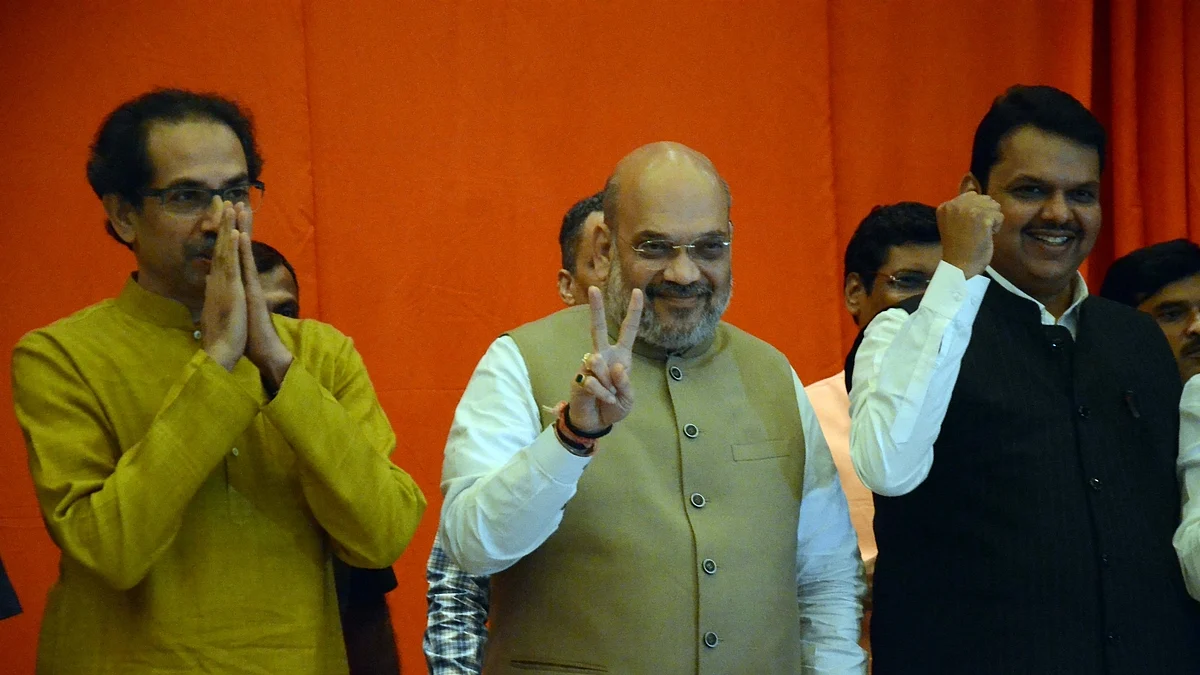 BJP-Shiv Sena alliance (IANS)
