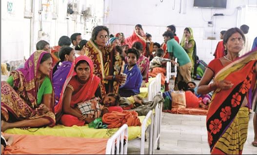 Bihar: Union Health Minister repeats promises made in 2014 as AES  death toll rises