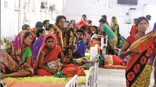 Bihar: Union Health Minister repeats promises made in 2014 as AES  death toll rises