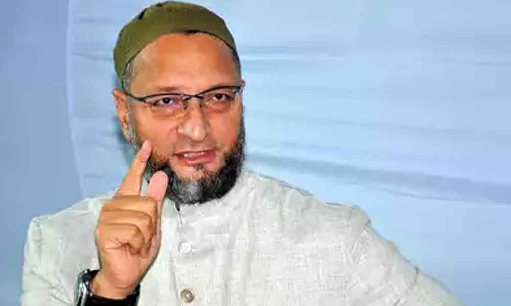 Watch: Owaisi responds with Jai Bhim to Jai Shri Ram during oath ceremony in Lok Sabha