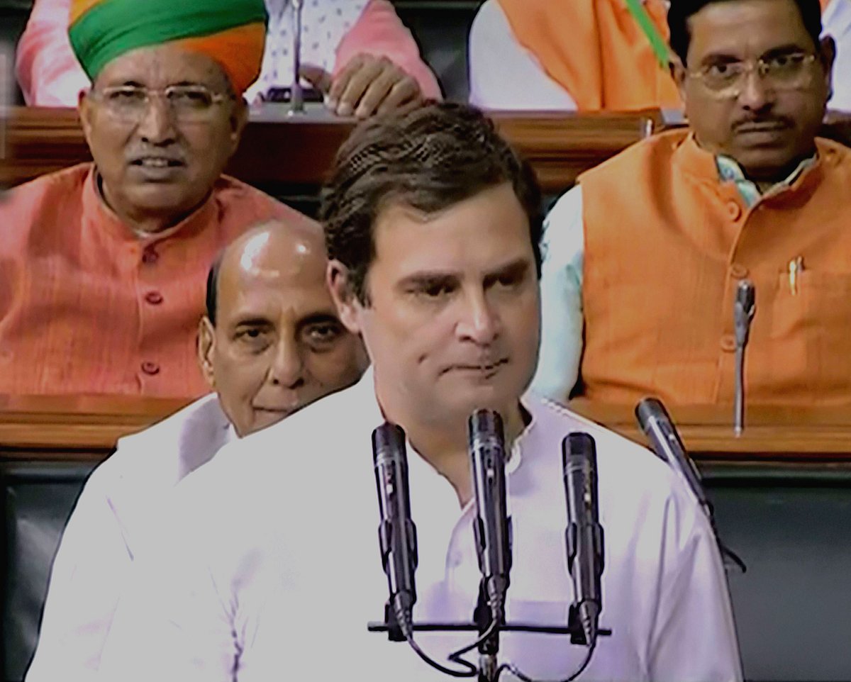 Rahul Gandhi takes oath as Lok Sabha member