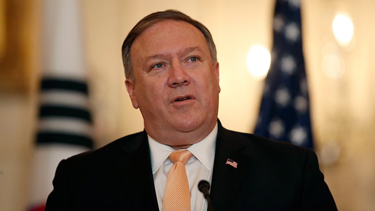 US Secretary of State Mike Pompeo