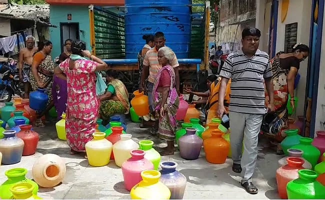 Water Crisis: 40% cut in piped water supply in Chennai