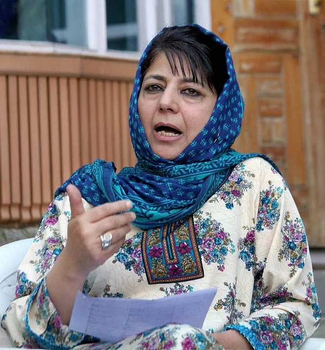 Mehbooba Mufti (file photo).