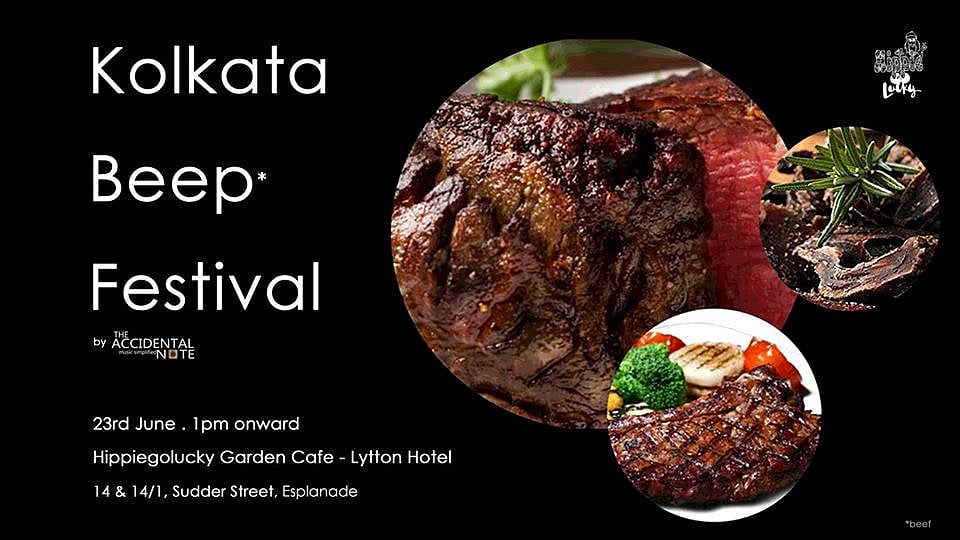 Kolkata Beef festival becomes Kolkata Beep Festival after right-wing threats