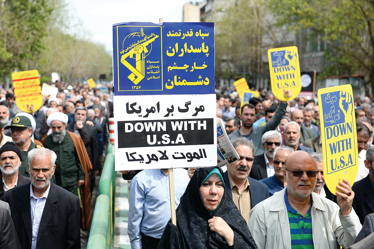 US hawks back off after Tehran signals capability of hitting back hard in the Gulf