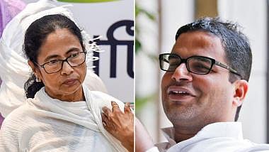 Poll strategist Prashant Kishor and West Bengal Chief Minister Mamata Banerjee