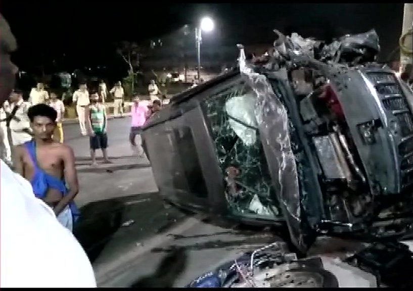 3 children die after SUV runs over them while they were sleeping on footpath in Patna