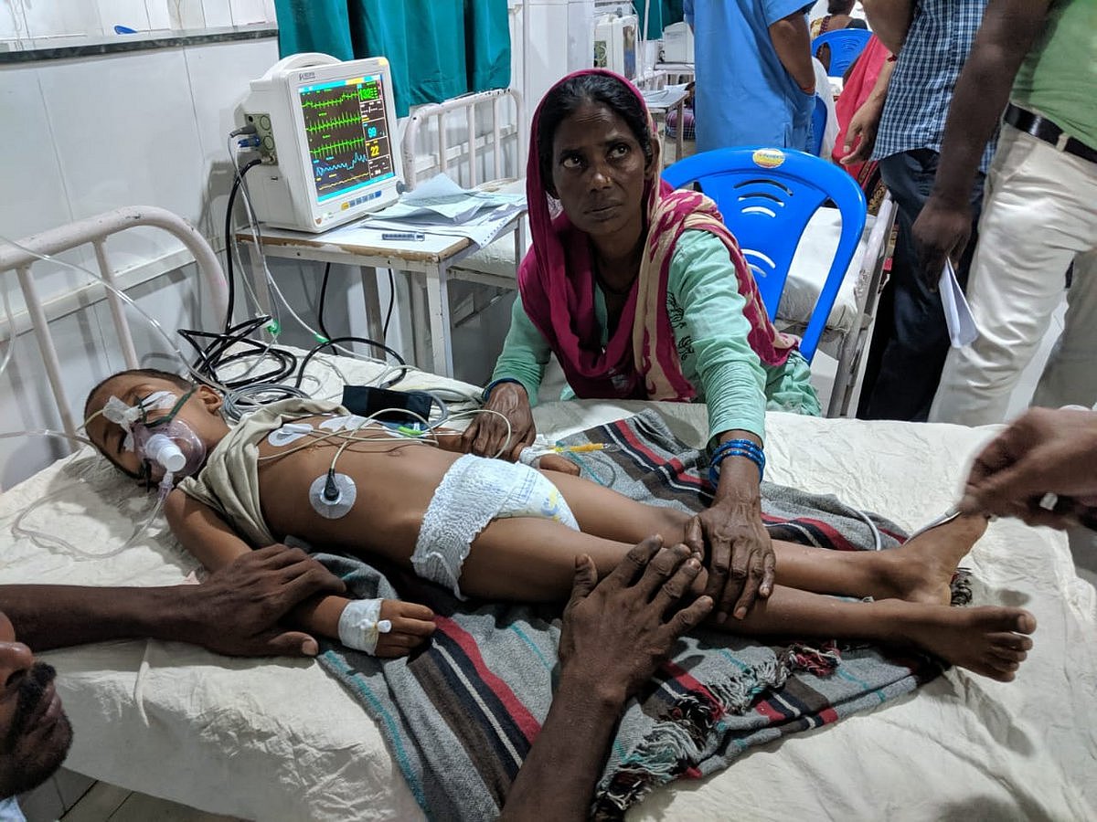12 more kids die from encephalitis in Bihar as death toll reaches 69