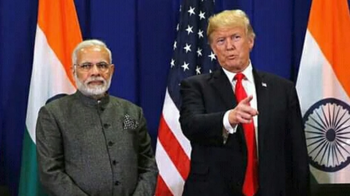 India’ Prime Minister Narendra Modi and US President Donald Trump (Twitter)