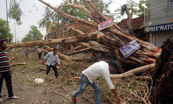 19 persons killed due to dust storm, lightning in UP 