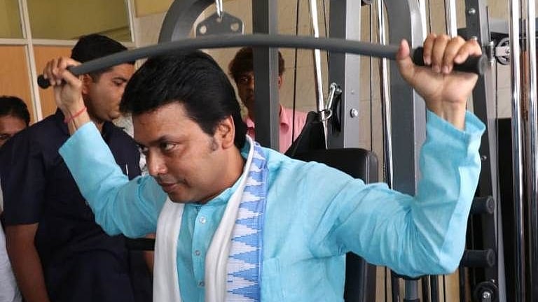 CM Biblap Kumar Deb’s love for gyms leaves Agartala cold