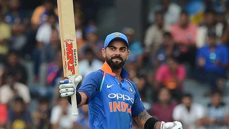 Kohli becomes the sixth and fastest batter to score 25,000 runs across formats