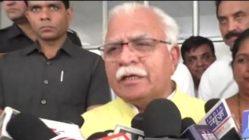 Haryana Chief Minister Manohar Lal Khattar (Social Media)