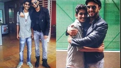 Ranveer Singh and fan Jatin Dulera