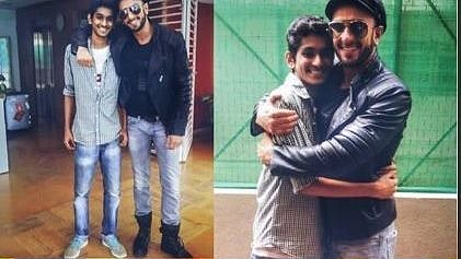 Ranveer Singh and fan Jatin Dulera