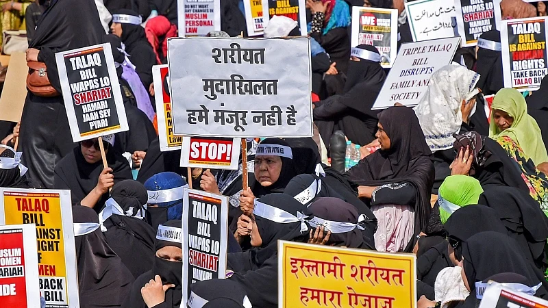 Even Muslim women activists and groups  opposed the triple talaq bill brought by Narendra Modi government in its first term (file photo).