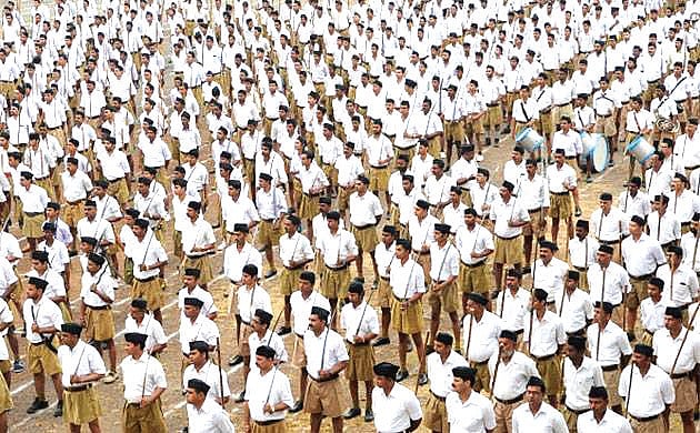 What explains the absence of street celebrations following BJP’s landslide victory?