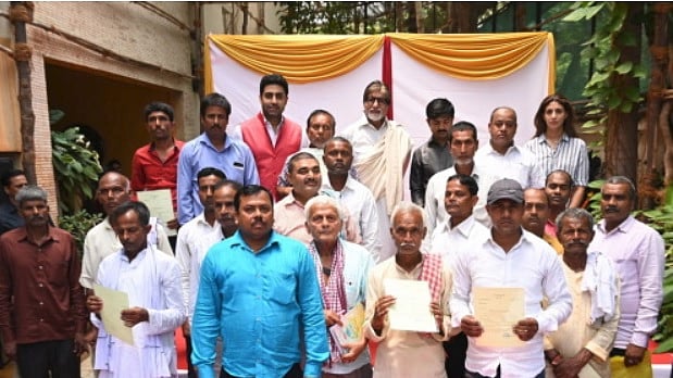 Amitabh Bachchan pays off loans of 2,100 farmers from Bihar