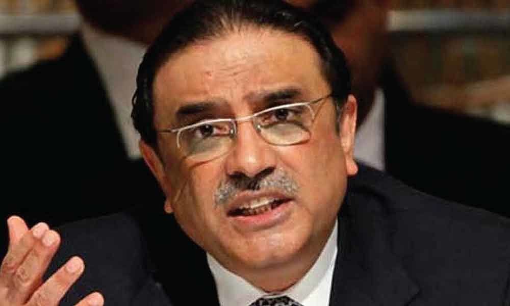 Former Pak president Zardari sent on 10-day physical remand