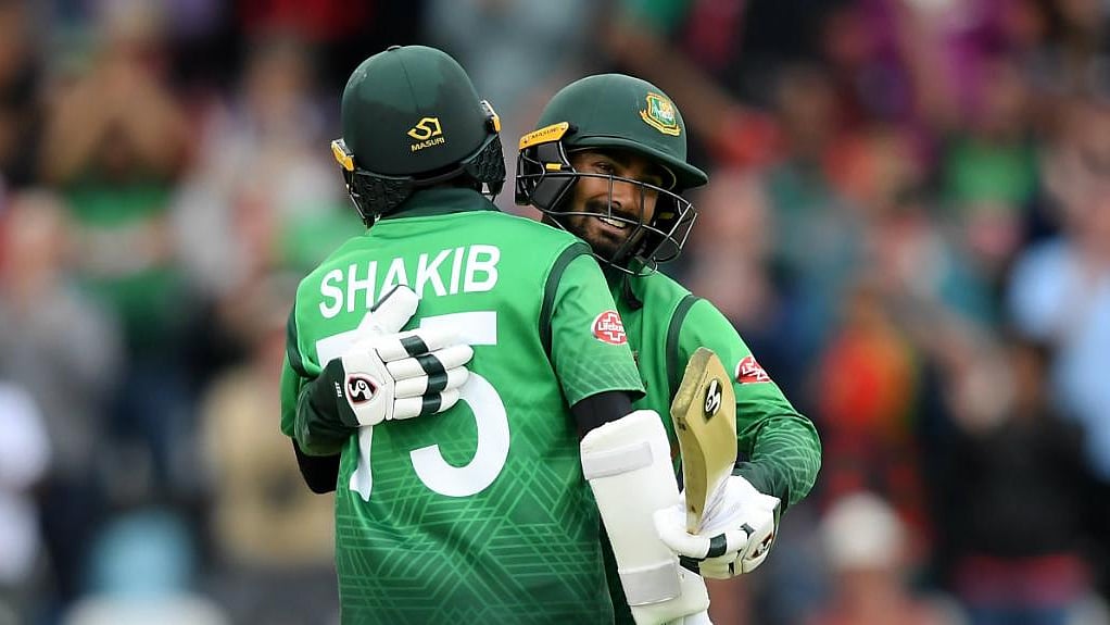 Shakib, Liton star as Bangladesh chase down 321 against Windies  