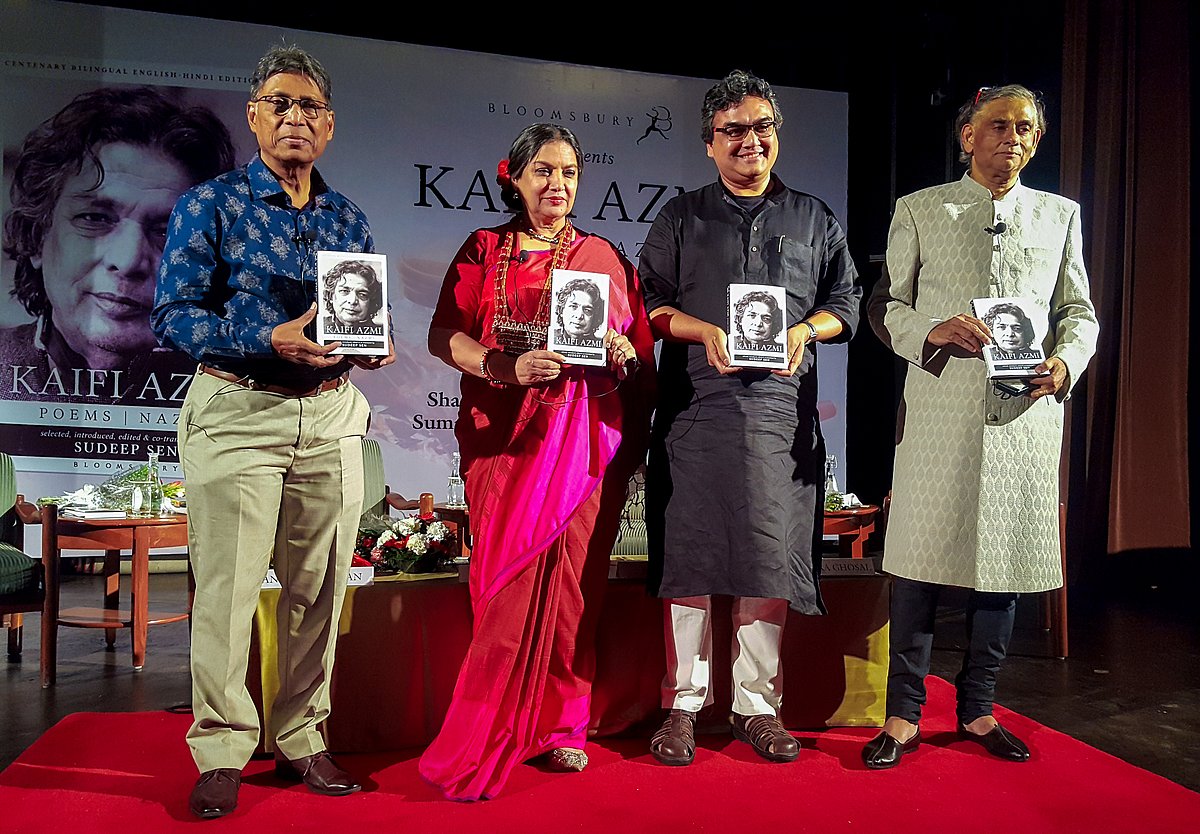 Kaifi Azmi’s poetry collection launched in Hindi and English as part of his birth centennial celebrations