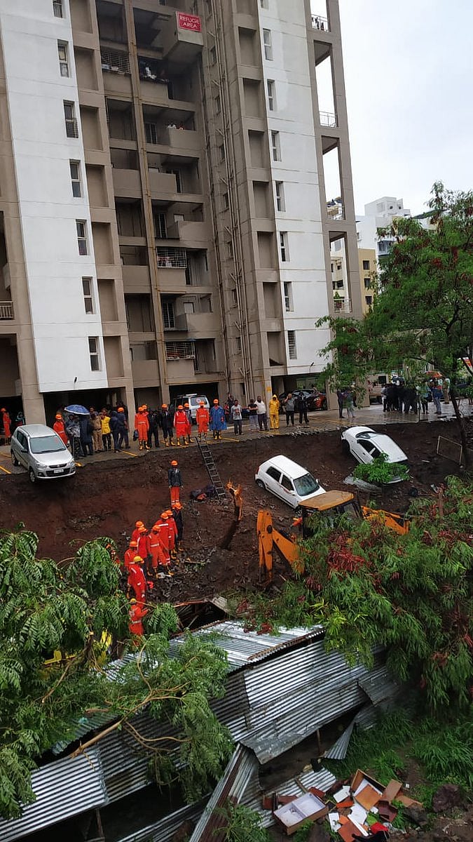Pune: 17 killed in wall collapse following continuous rains