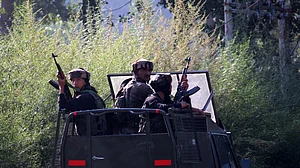 Three militants were killed in encounter in Jammu and Kashmir, two security personnel injured