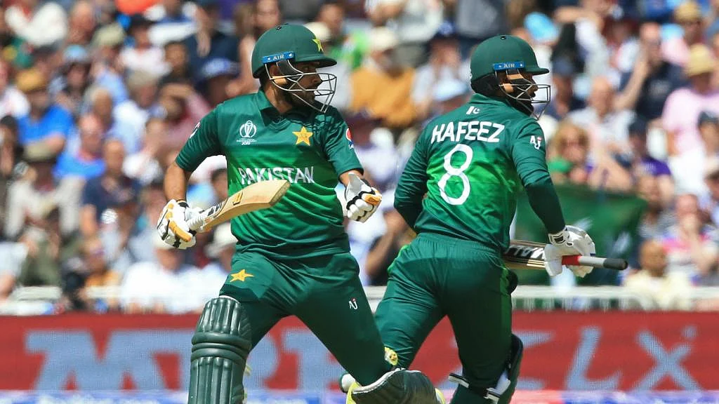 Babar Azam and Mohd. Hafeez (Twitter)