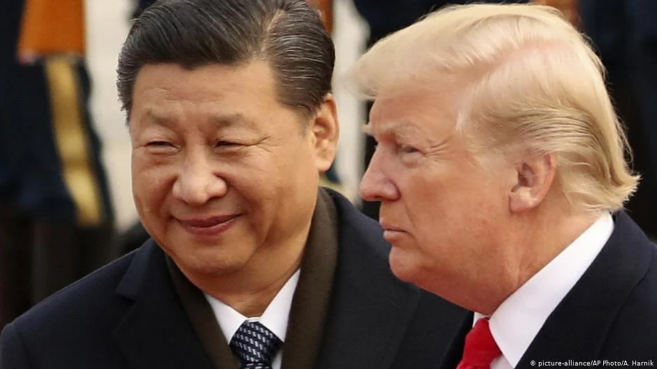 Xi Jinping and Donald Trump