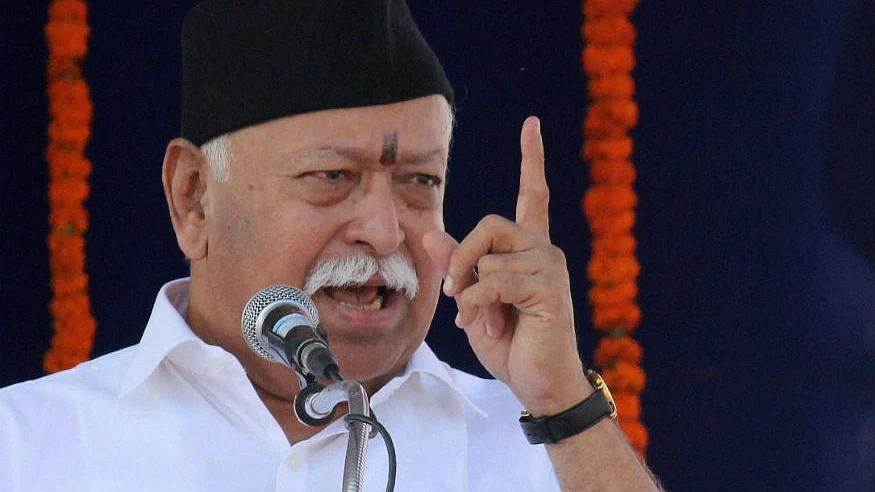 RSS chief Mohan Bhagwat (PTI photo)