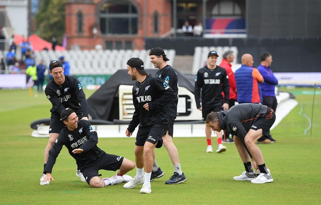 India vs New Zealand LIVE: Match stopped due to rain