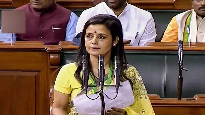 Trinamool Congress MP Mahua Moitra (file photo)