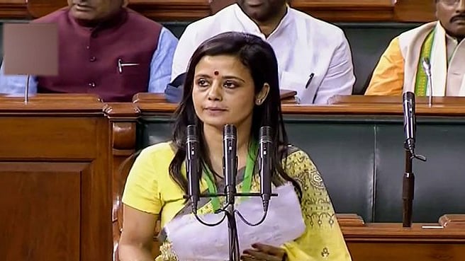Trinamool Congress MP Mahua Moitra (file photo)