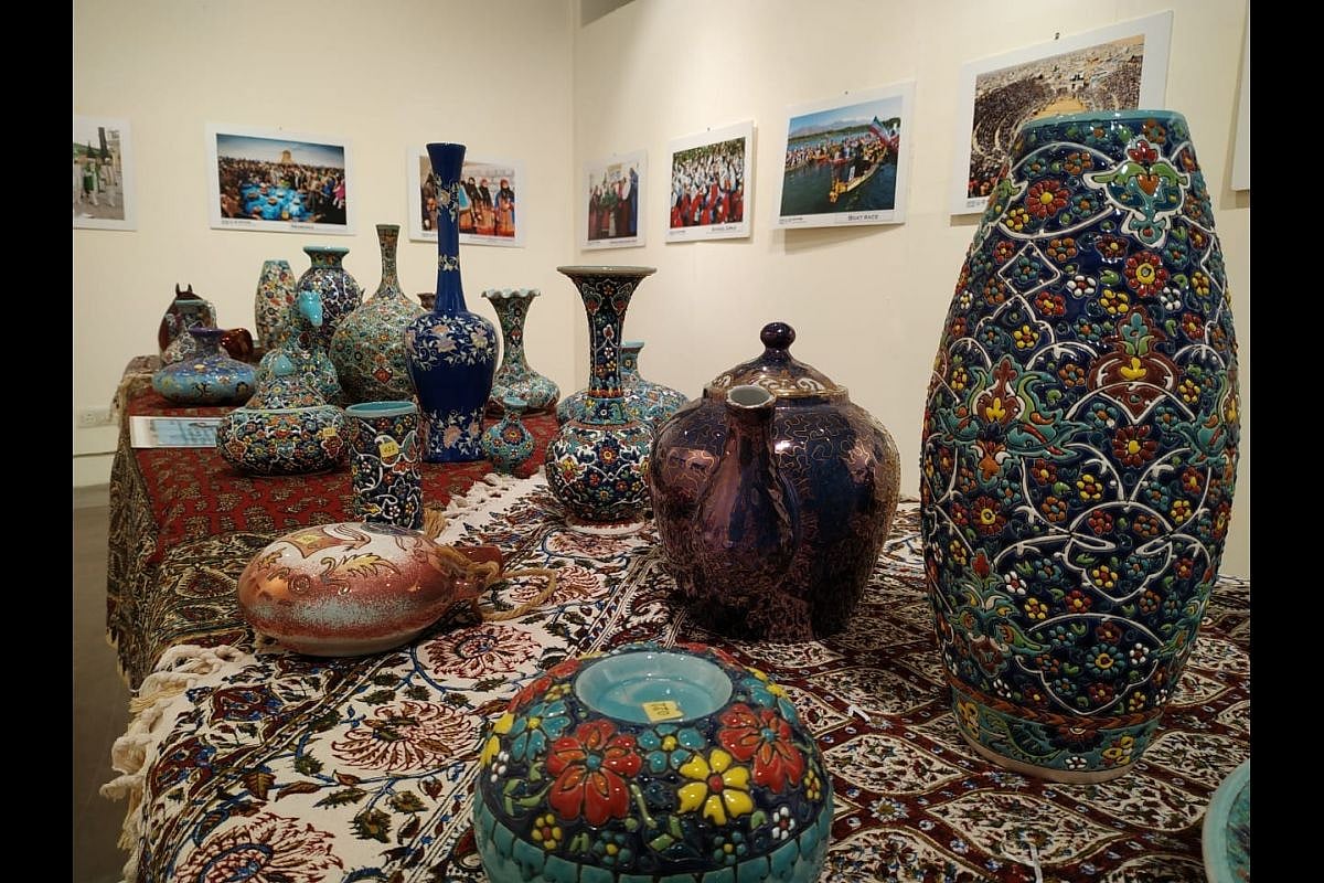 70 years of India-Iran relations: Delhi witnesses beautiful Iranian Art & Craft Exhibition