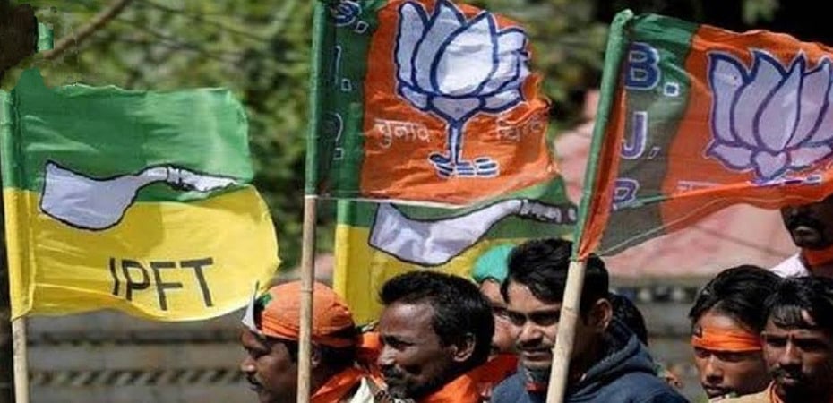  BJP’s ally IPFT seeks separate block in Tripura assembly