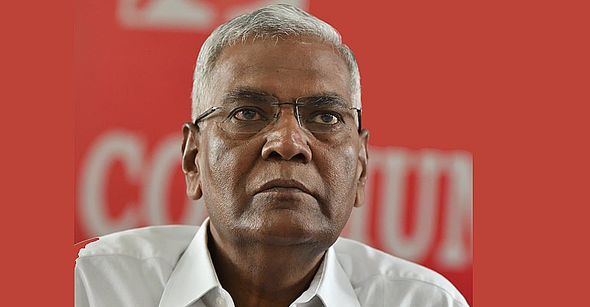  Situation not normal in Kashmir says CPI general Secretary D Raja
