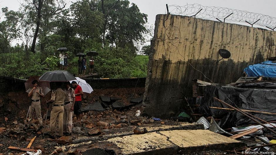 Representative image of a wall collapse (photo: National Herald archives)