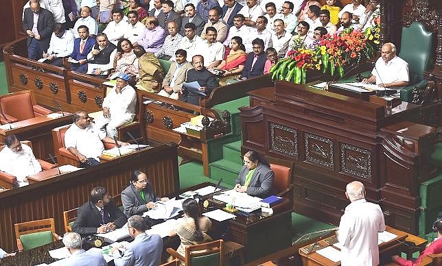 Karnataka Assembly adjourned till Monday without taking up voting on confidence motion